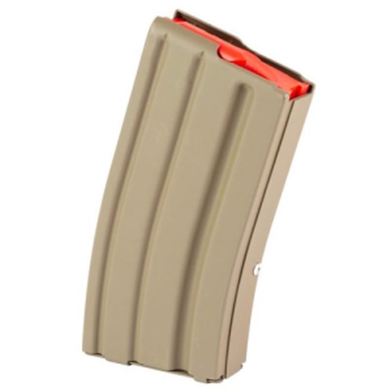 GLOBAL ORDNANCE AR15 5.56/223 10rd 10/20 Steel FDE Magazine