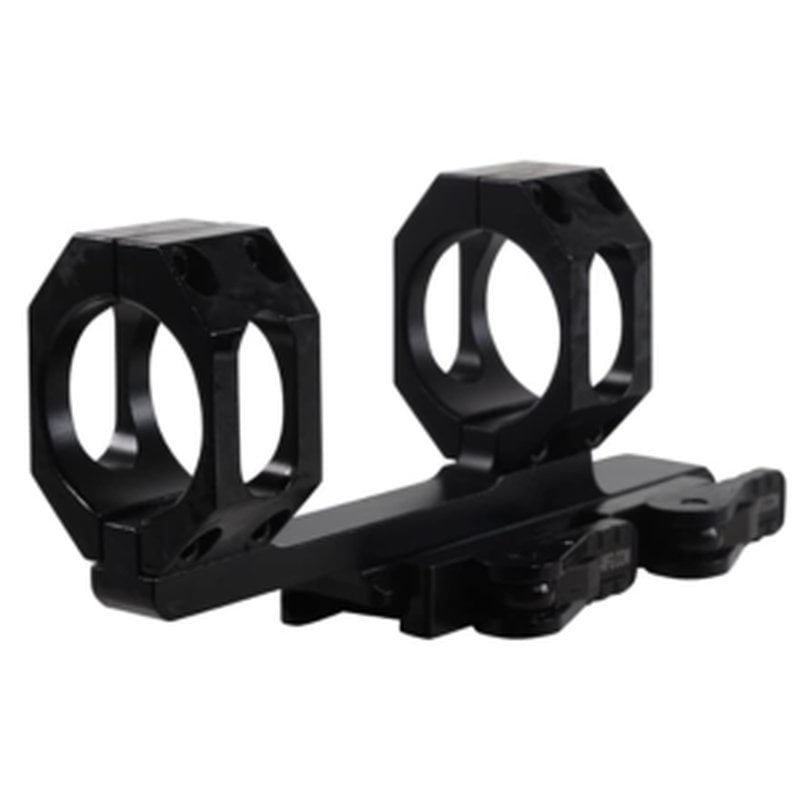 American Defense Recon QD Extended 1-Piece Cantilever Picatinny Scope Mount 20 MOA Elevated 34mm Rings AR-15 Matte Black