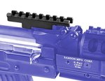 Samson AK-47 Rear Sight Rail Steel Black Oxide Finish for AK-47 Rifles