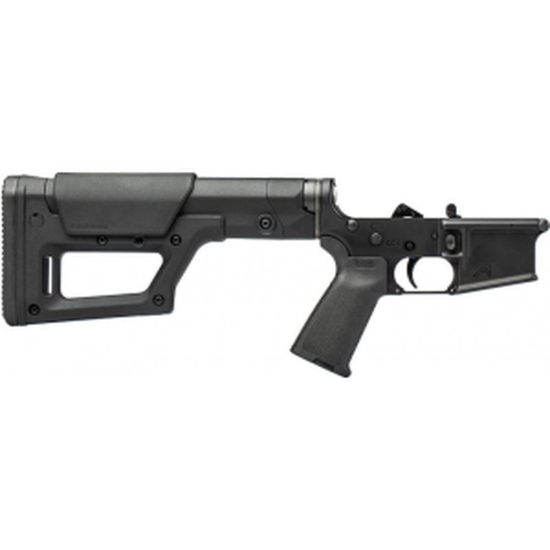 Aero Precision AR15 Complete Lower Receiver with Magpul MOE Grip & PRS Lite Stock - Anodized Black