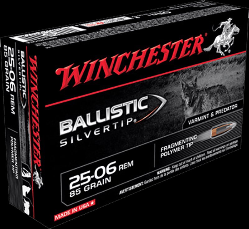Winchester Ballistic Silvertip .25-06 Rem Ammunition