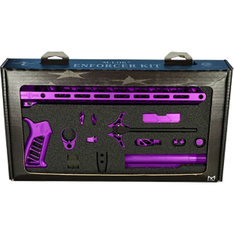 Timber Creek Enforcer AR-15 Parts Kit Purple Anodized