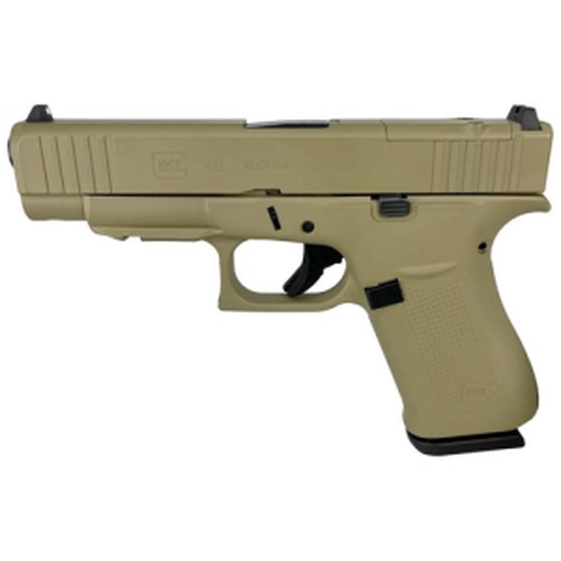 Glock G48 MOS 9mm 4.2in 10-Round FDE (Gen 5) Pistol
