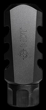 MDT Sporting Goods Elite Muzzle Brake .30 Cal 7.62mm 5/8-24 Nitride Steel