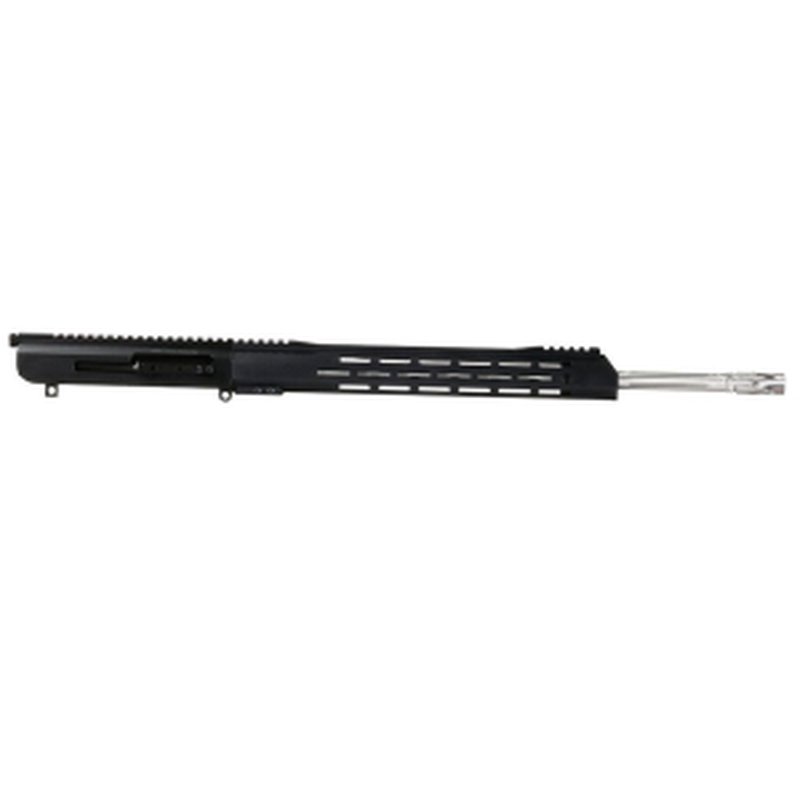 BC-10 | .308 Right Side Charging Upper | 20" 416R SS Straight Fluted Heavy Barrel | 1:10 Twist | Rifle Length Gas System | 15" MLOK Split Rail | with BCG & Charging Handle