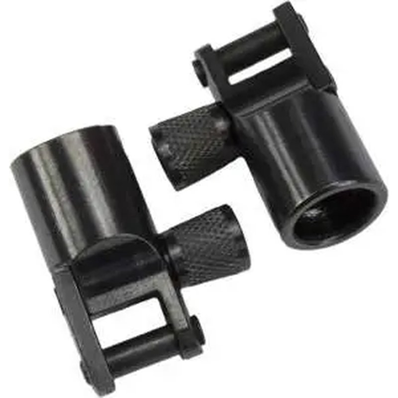 GrovTec Push Button Base to Swivel Stud Adapter Black
