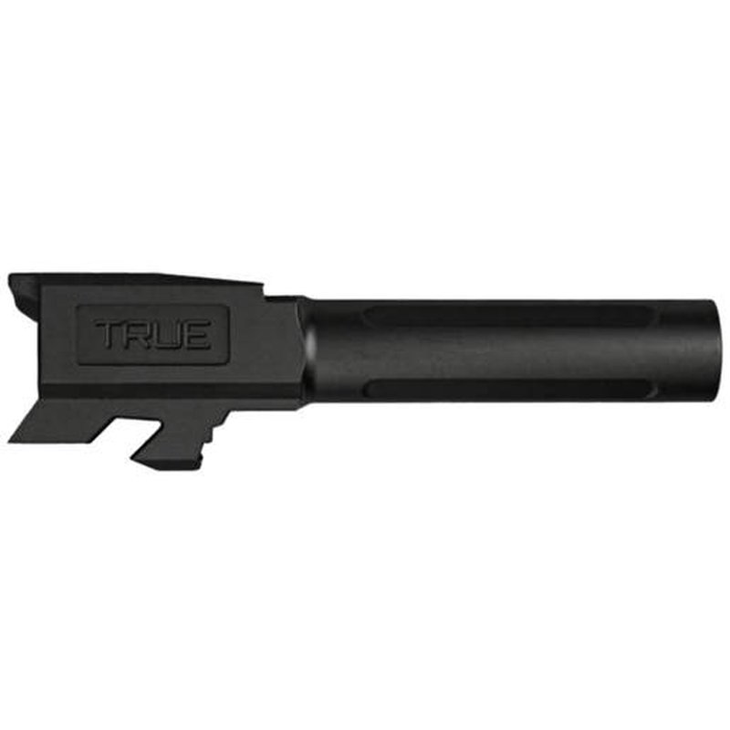 True Precision Glock 43/43X 9mm Non-Threaded Barrel Black Nitride