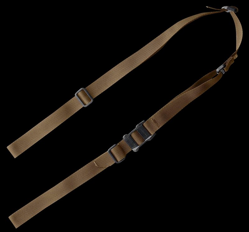 Magpul MS1 Lite Rifle Sling 1-Inch Nylon 48–60 in Adjustable Coyote Tan
