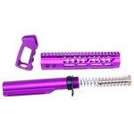 Guntec USA AR-15 Ultra Pistol Furniture Set w/ Milspec Buffer Tube