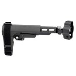 Samson 040616201 Bufferless Receiver Extension MP5 End Cap Black Aluminum