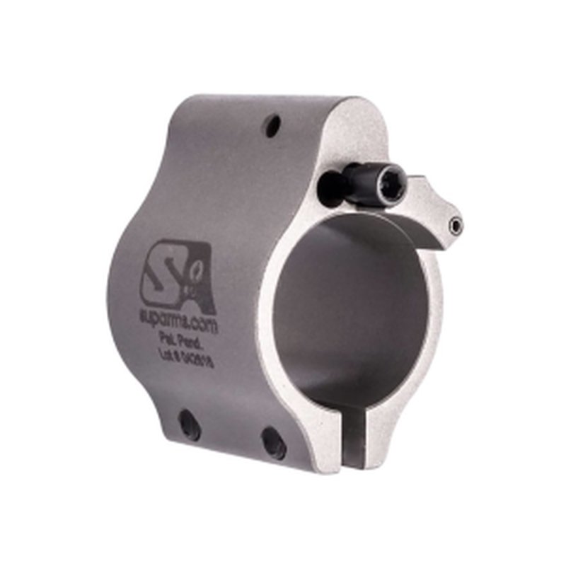 Superlative Arms Bleed Off Clamp-On Adjustable Low Profile Gas Block 0.750 Stainless AR-15 LR-308