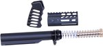 Guntec USA AR-15 4in Pistol Brace Build Kit With Milspec Buffer Tube