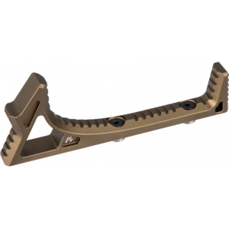 Strike Industries LINKCFGFDE Link Curved ForeGrip AR-Platform Flat Dark Earth Aluminum