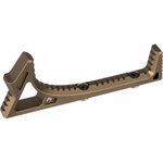 Strike Industries LINKCFGFDE Link Curved ForeGrip AR-Platform Flat Dark Earth Aluminum
