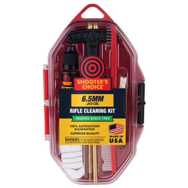 Shooter's Choice SRS65 6.5mm Rifle Cleaning Kit