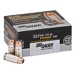 Sig Sauer E357S150 Elite V-Crown 357 SIG 125gr JHP Ammunition
