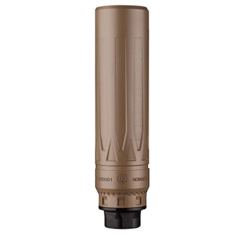 Dead Air Nomad Ti XC Silencer 308 Win .30 Cal 7.03in FDE Xeno Adapter