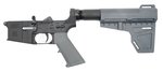 PSA AR-15 Complete Classic Shockwave Pistol Lower, Gray - No Magazine