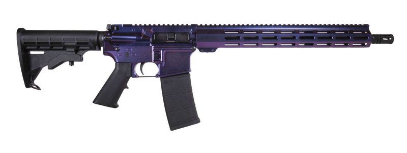 Shark Coast Tactical SCC-15 5.56 NATO Semi-Auto Rifle 16in Purple/Black Finish
