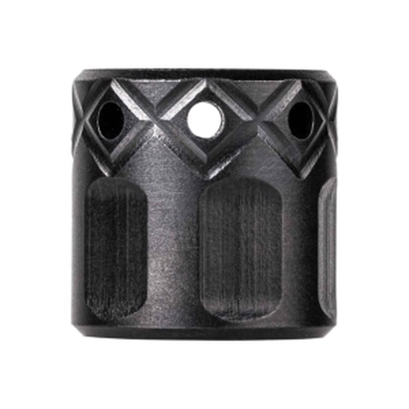 TAPCO Diamond Micro Brake Firearm Parts 9mm Black Nitride 1/2x28 Threads.