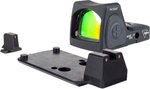 Trijicon Dual Defense RMR Type 2 1x Reflex Red Dot Sight w/ M17/18 Mount w/ Integrated Bright&Tough Optic