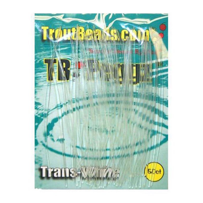 TroutBeads TB Peggz Orange Rubber Pegs (50pk)