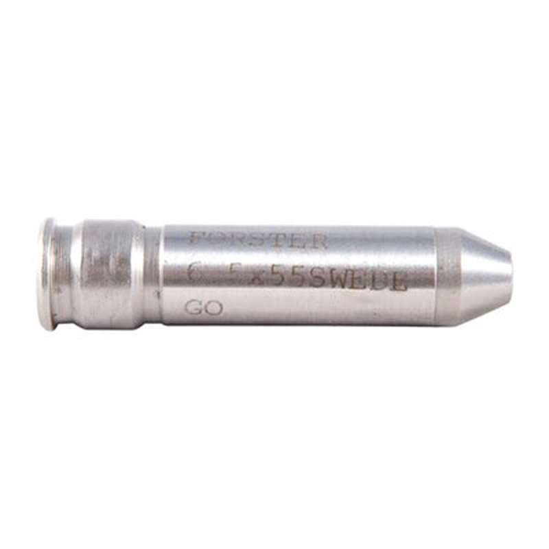 Forster SAAMI Rimless Headspace Gauge - 6.5x55mm Swede Go Gauge Steel