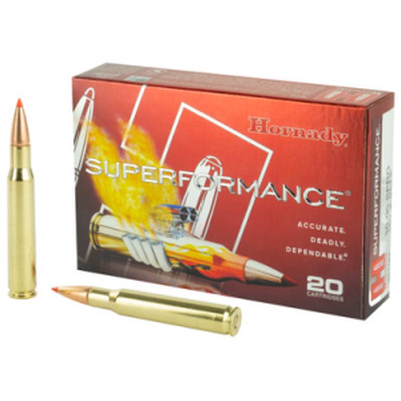 Hornady Superformance 30-06 Springfield 180gr SST Rifle Ammo (20 Rounds)