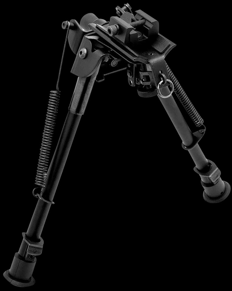 Truglo TacPod Bipod 6-9 inch fixed bipod with sling adapter (TG8901S)