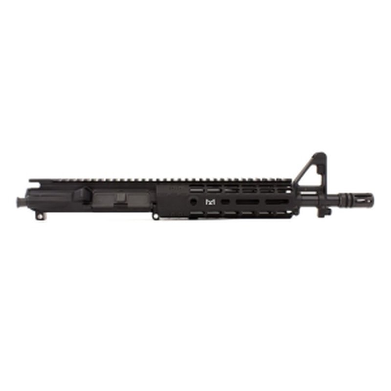 Aero Precision M4E1 Enhanced 10.5" 5.56 Complete Upper Receiver with Pinned FSB and 7" Enhanced M-LOK Handguard - Anodized Black - APAR640211M3