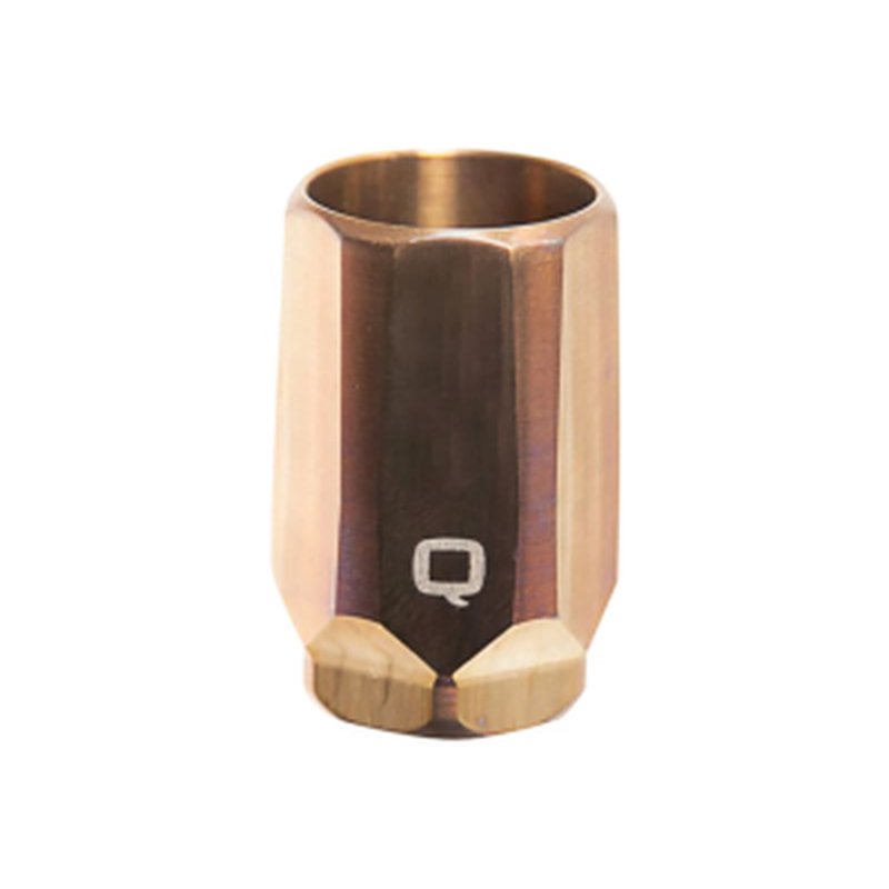 Q LLC WHISTLETIP Whistle Tip Blast Mitigation Device QD, Copper, 1.85" L, 1.16" D, for Cherry Bomb Brake