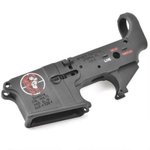 SPIKES TACTICAL ZOMBIE STRIPPED LOWER 5.56 BLK