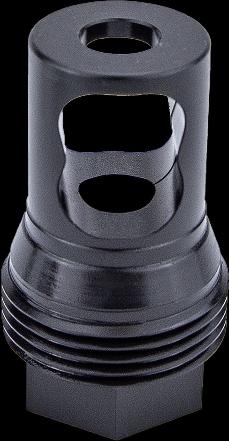 KGM Suppressors R50T Taper Muzzle Brake M25x1.5 Black Nitride Steel