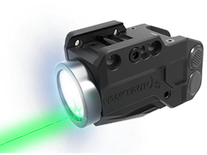 Hawk Gazer FLG-X Subcompact LED Flashlight & Green Laser Combo