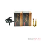 Blackout Defense Zero 4.5 lb AR-15 Trigger – Single Stage Hybrid Curve Bundle with 200 Rounds of Ammo