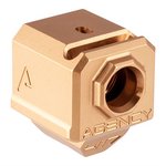 Agency Arms 417S Single Port Compensator Glock Gen 3 9mm Gold