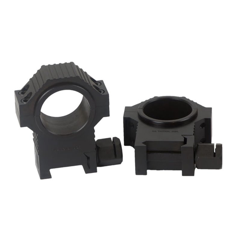 Kensight USTS Double Width Steel Scope Rings, 30mm, Black
