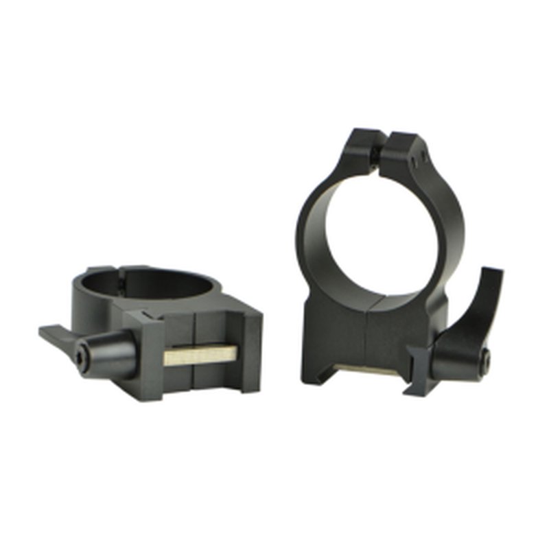 Warne Maxima 30mm Quick Detach High Matte Rings 215LM