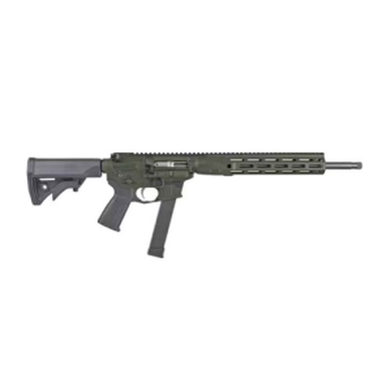LWRC IC-9 9mm Carbine 16 Inch 1/10 Twist 1/2x28 OD Green CA Compliant