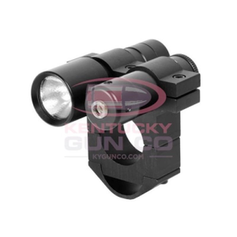 BSA 650nm Red Laser Sight w/80 Lumen Flashlight 1"