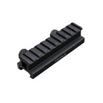 TRUGLO Picatinny Riser Mount 0.75-Inch Height One-Piece CNC-Machined Aluminum TG-TG8980B