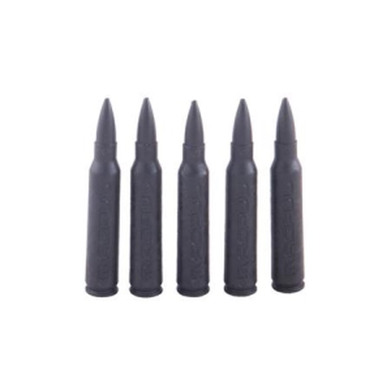 Magpul AR-15 .223/5.56 Dummy Rounds 5-Pack, Black Polymer