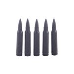 Magpul AR-15 .223/5.56 Dummy Rounds 5-Pack, Black Polymer