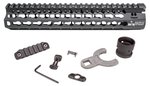 Bravo Company Mfg KeyMod 10\" Float Handguard, Black - KMRA10556BK