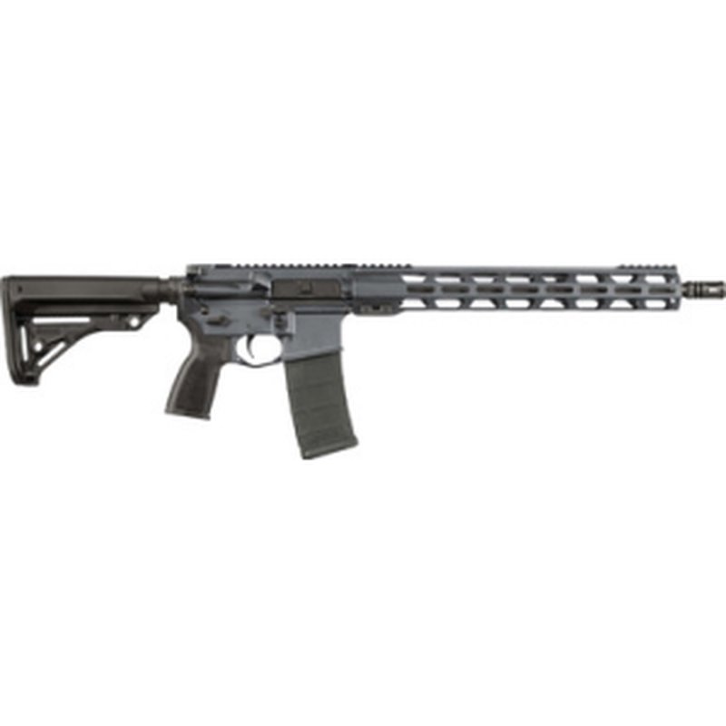 ZRO ZULU2 16 Inch 223 Wylde AR Rifle with Interrupted Picatinny Grey