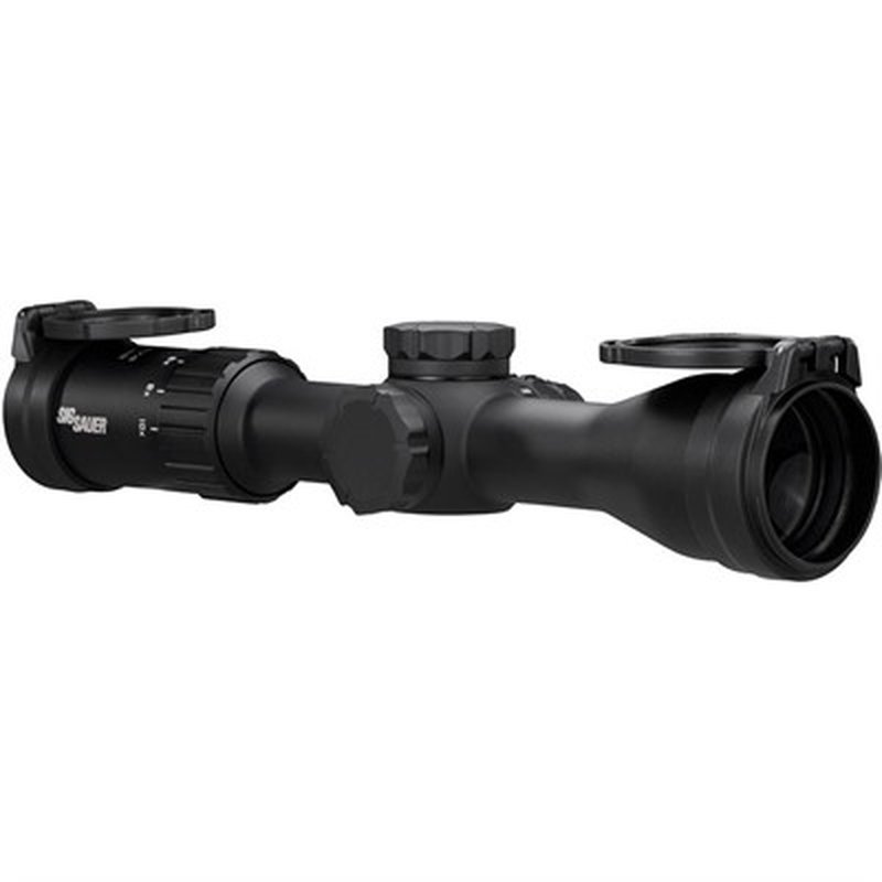 Sig Sauer Electro-Optics SOW42003 Whiskey4 Black 2.50-10x 42mm 30mm Tube Quadplex Reticle