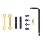 Guntec USA AR-15 Anti-Rotation Trigger Hammer Pin Set (Complete) - Anodized Gold