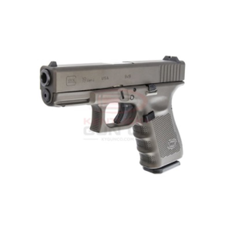 Glock G19 Gen 4 9mm 4in 15rd Pistol - Tactical Bronze Cerakote