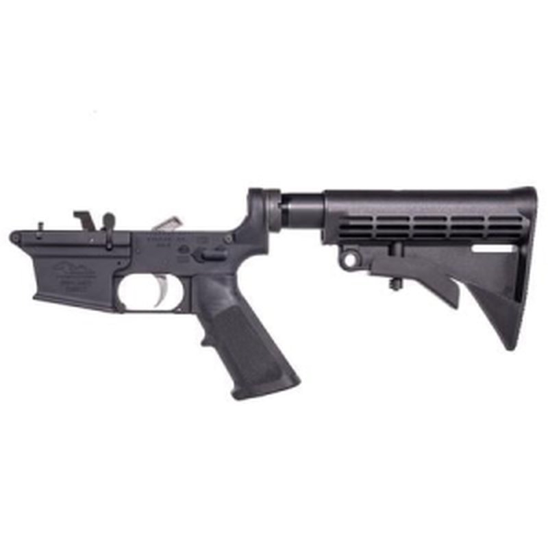 Anderson Manufacturing AM-9 9mm Complete Lower Assembly with Grip and Stock
