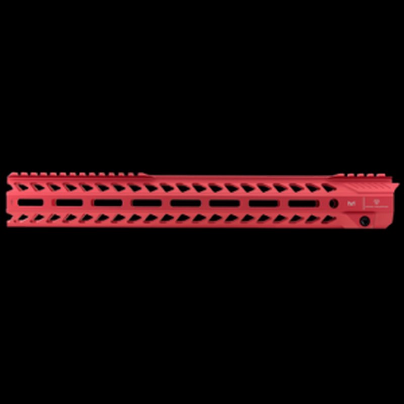 Strike Industries STRIKERAIL AR-15 M-LOK Handguard 15.5 in Red Aluminum